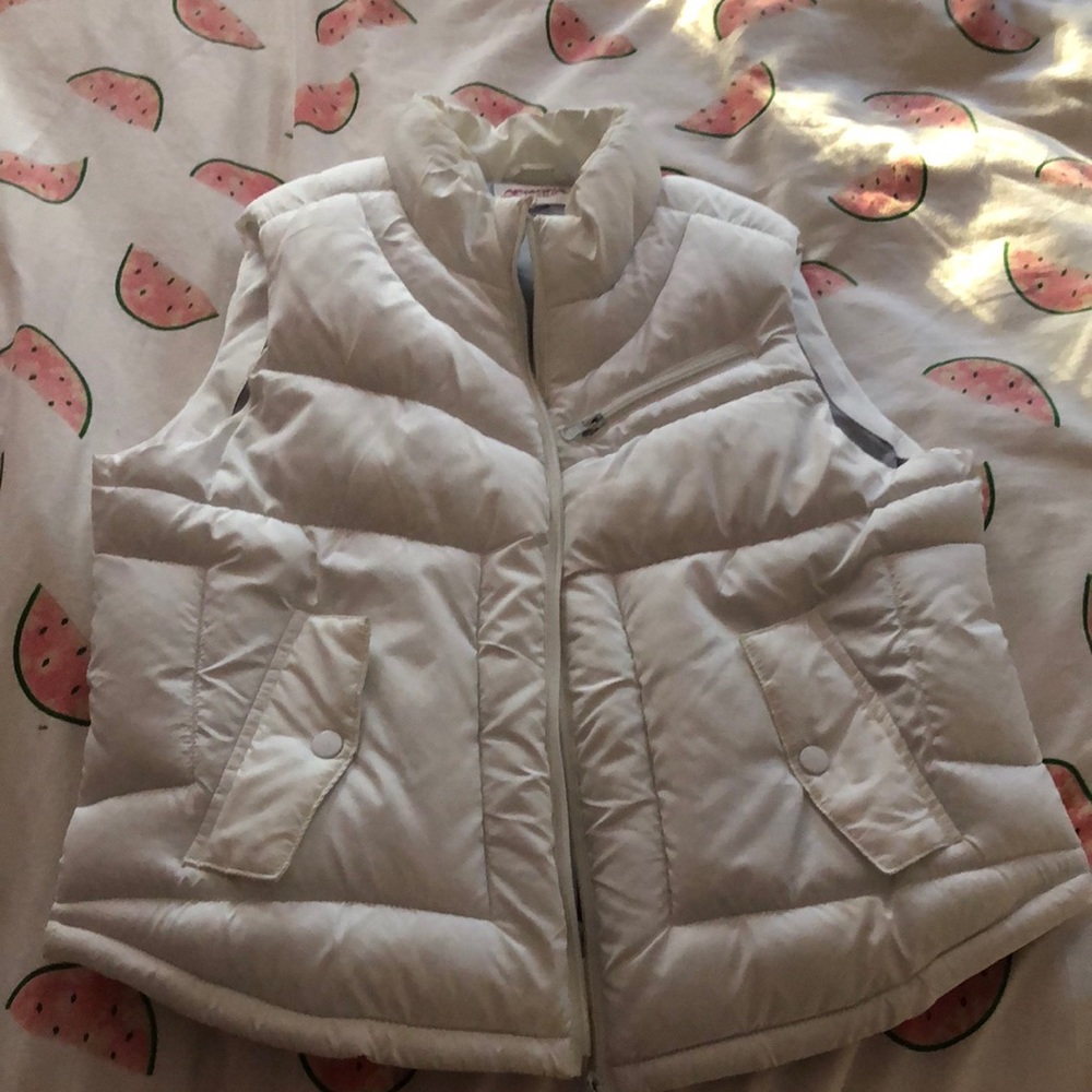 Arizona jean co. White Puffer Vest